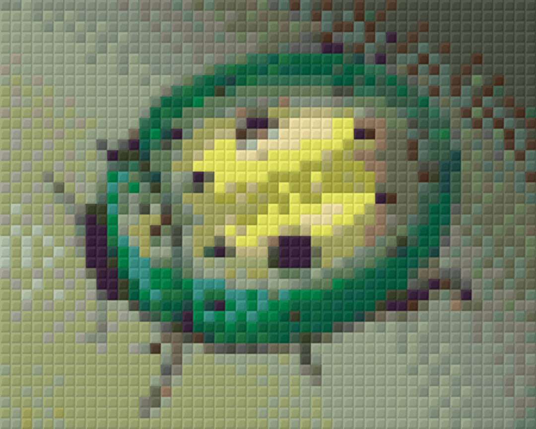 Green Ladybird One [1] Baseplate PixelHobby Mini-mosaic Art Kit image 0